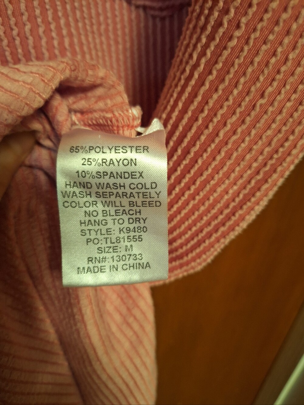 Umgee Ribbed Pocket Tee Midi Dress Ladies Medium Comfy Beachy Oversized PINK - Picture 4 of 5